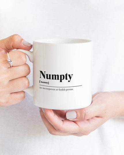 Numpty ** Scots Saying Mug