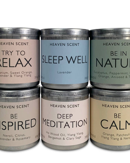 Be Inspired / Be Calm - 200g Tin Candle