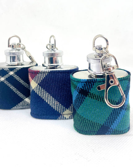 Mini Tartan Hip Flask