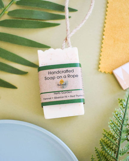 Herb Garden ** Soap On A Rope 100g ** Vegan