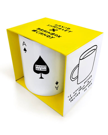 David Shrigley Mug Fucking Ace