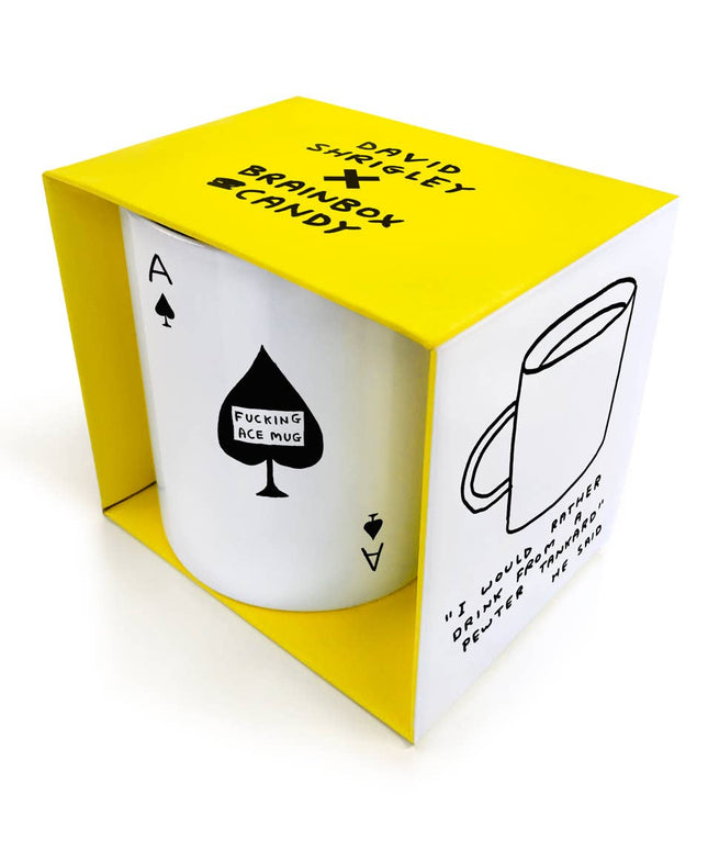 David Shrigley Mug Fucking Ace