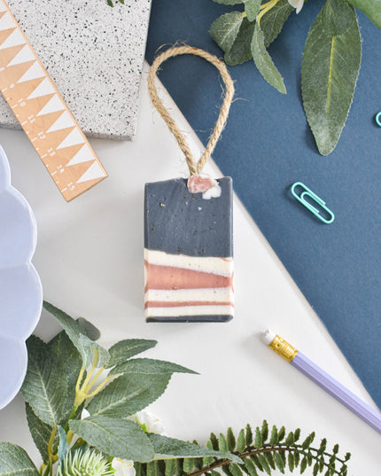 Earth Soul * Cold Process Soap on a Rope - Vegan