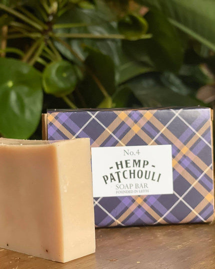 Tartan Soap Bar - Hemp & Patchouli