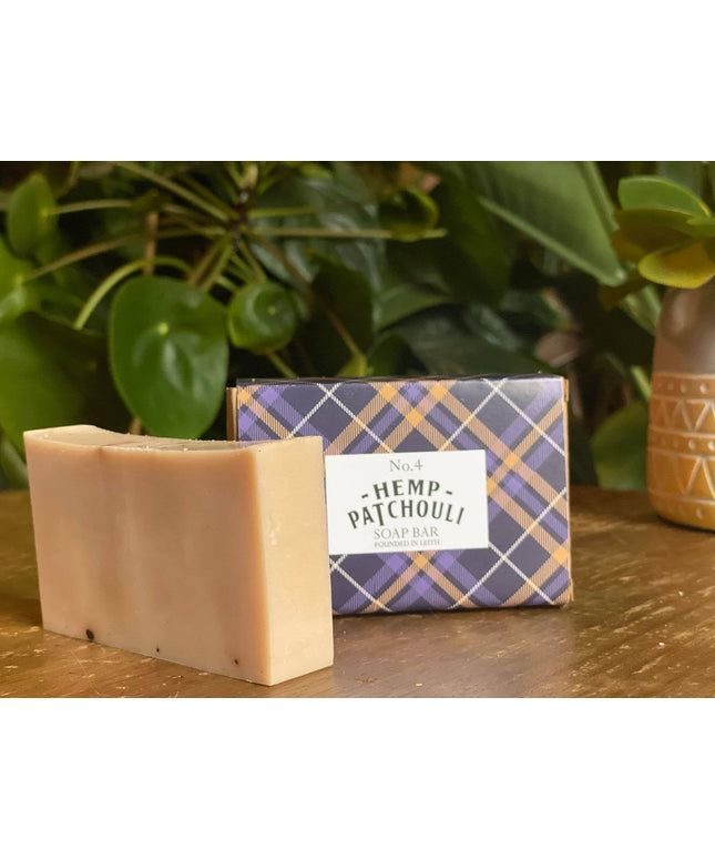 Tartan Soap Bar - Hemp & Patchouli