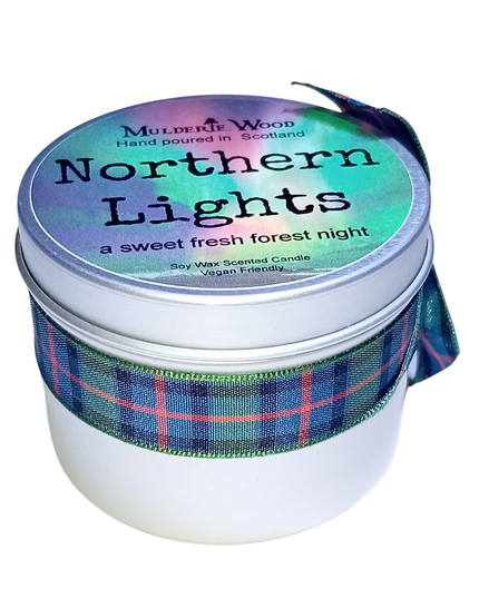 Northern Lights (Aurora) Fresh Pine Scottish Gift Candle