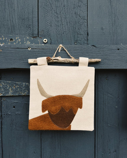 Wee Scottish Tapestry Highland Cow