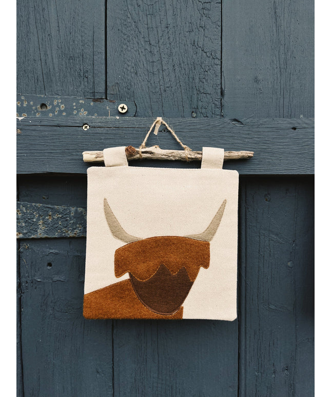 Wee Scottish Tapestry Highland Cow