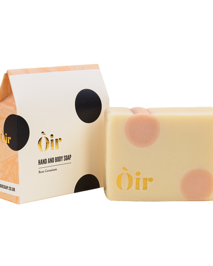 Oir Soap * Rose geranium hand & body soap