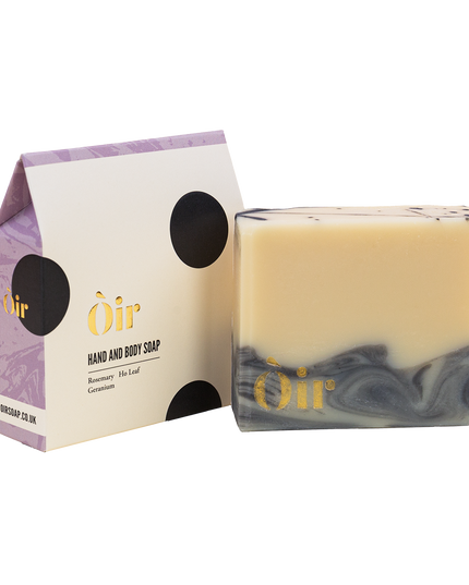 Rosemary, ho leaf, geranium hand & body soap