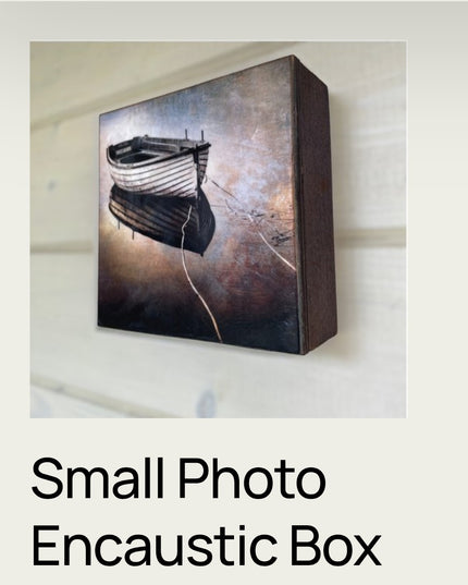 Encaustic Photography Art Box