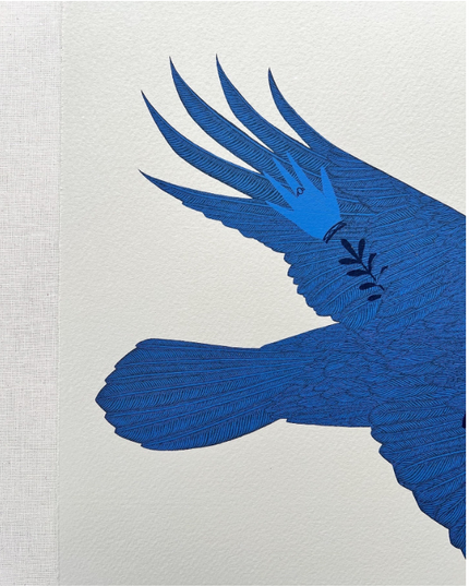 Morrigan Art Print -Folklore Art