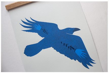 Morrigan Art Print -Folklore Art