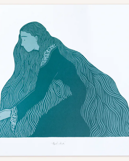 BRIDE Art Print -Folklore Art