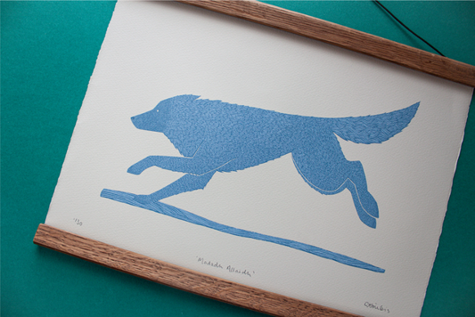 Madadh Allaidh Art Print -Folklore Art