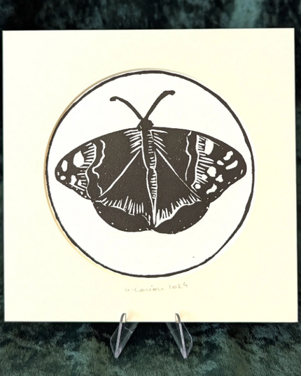 Mini Lino Art - Butterfly