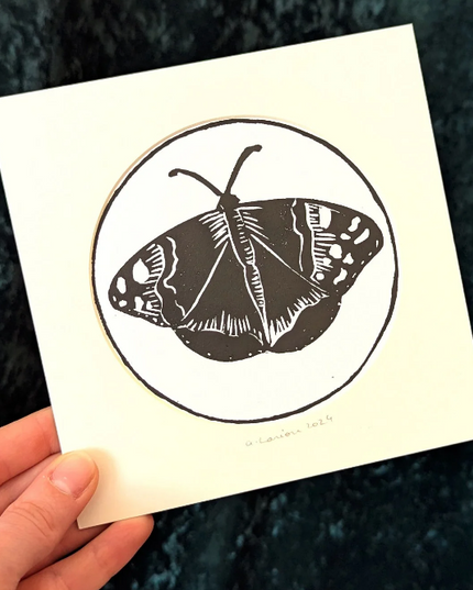 Mini Lino Art - Butterfly