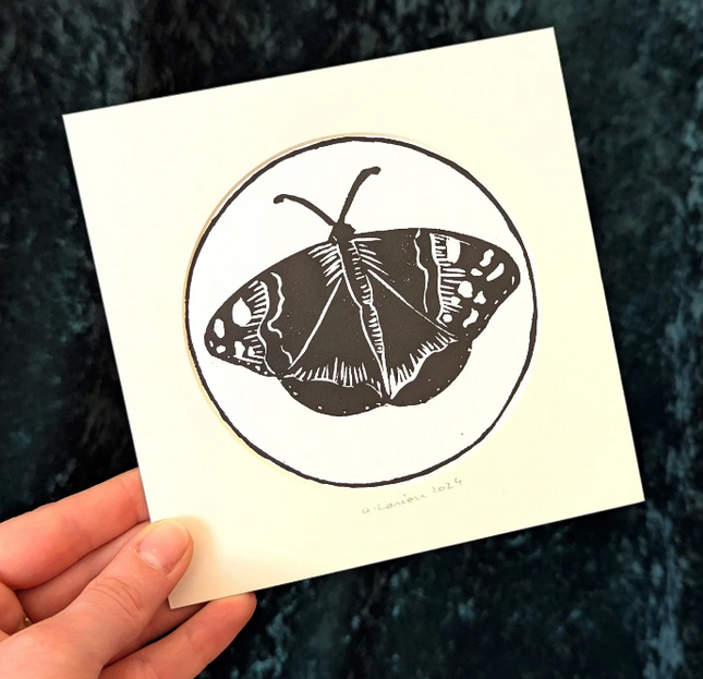Mini Lino Art - Butterfly