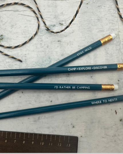 Camping Pencil Set (x4)
