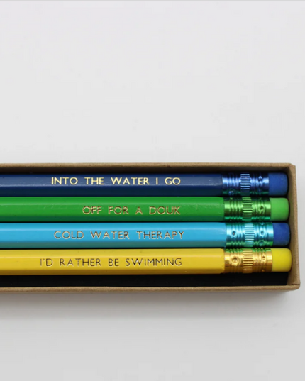 Wild Swim Pencil Set (x4)