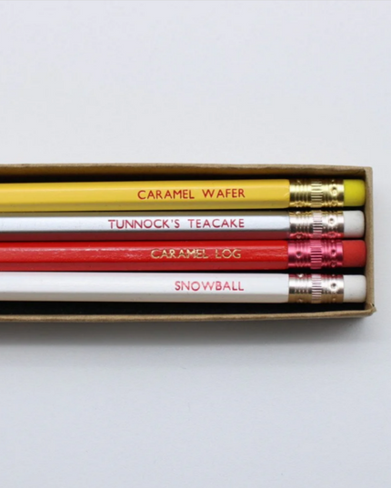 Love Tunnocks Pencil Set (x4)