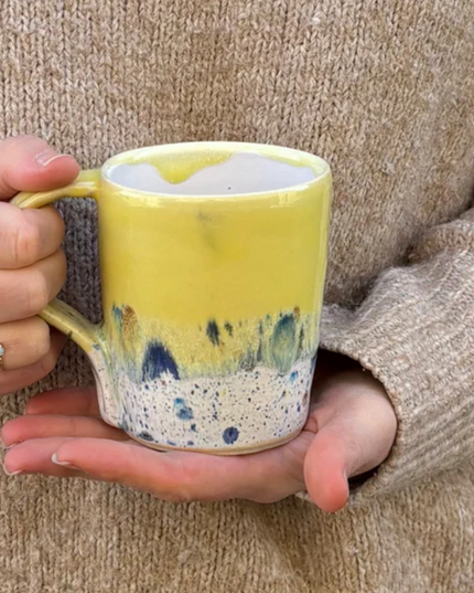 Shoreline Handmade Mug - Yellow