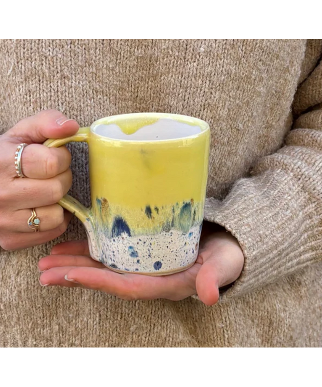 Shoreline Handmade Mug - Yellow