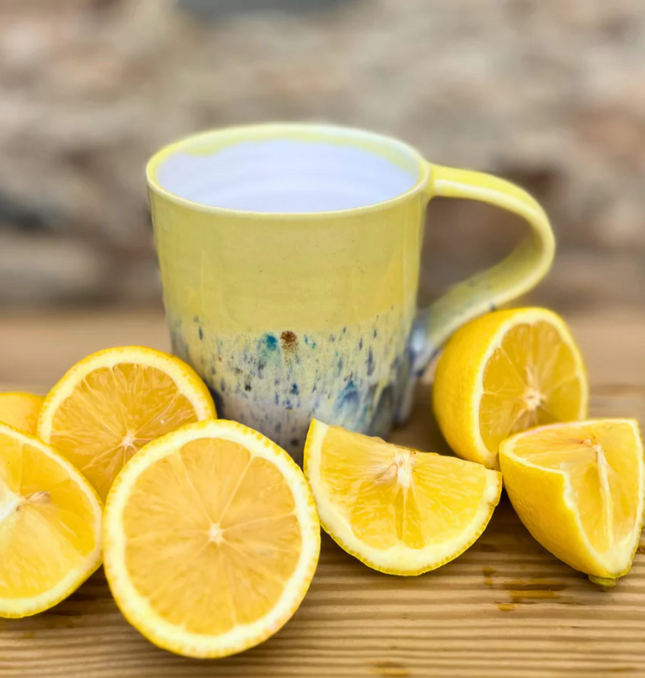 Shoreline Handmade Mug - Yellow