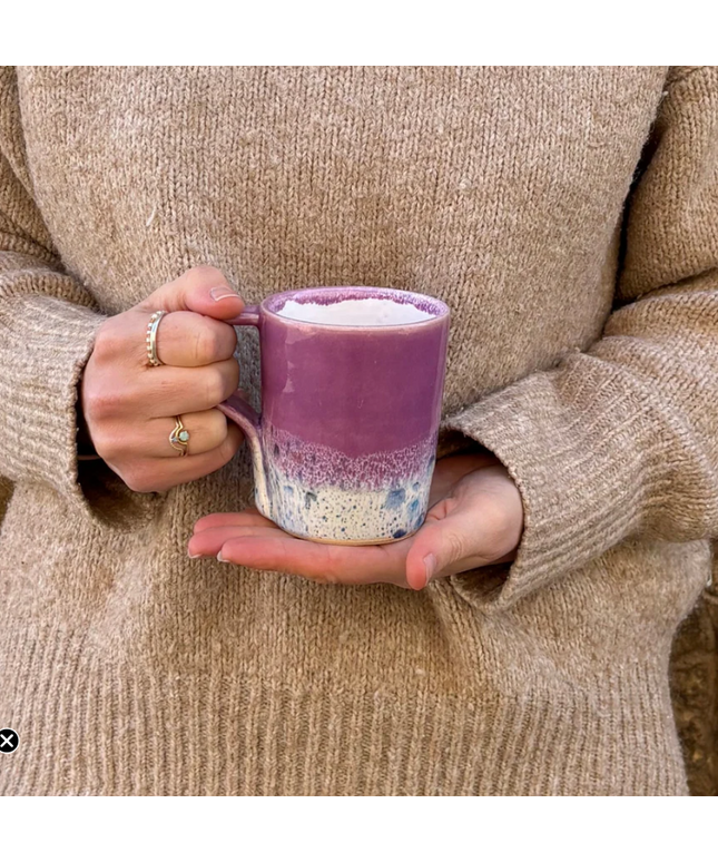 Shoreline Handmade Mug - Pinky Purple