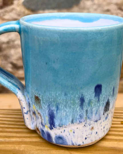 Shoreline Handmade Mug - Blue