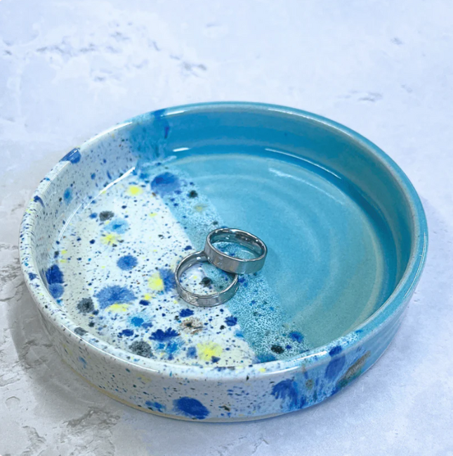 Shoreline Trinket Dish - Blue