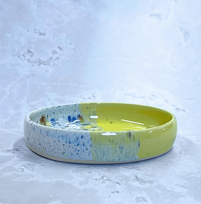 Shoreline Trinket Dish - Yellow