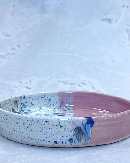Shoreline Trinket Dish - Pinky Purple