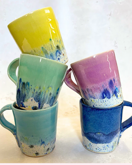 Shoreline Handmade Mug - Yellow
