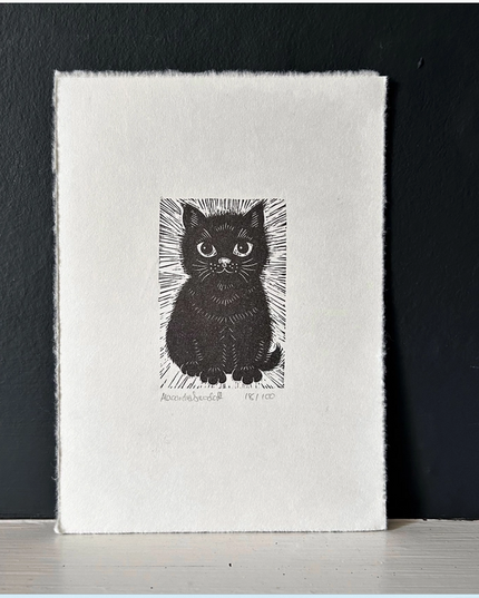 Black Cat Original Print Limited Edition