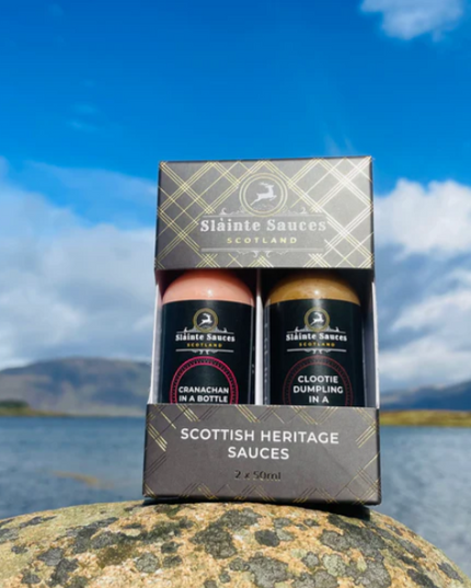Scottish Heritage Gift Box 2 x 50ml * Clootie Dumpling & Cranachan