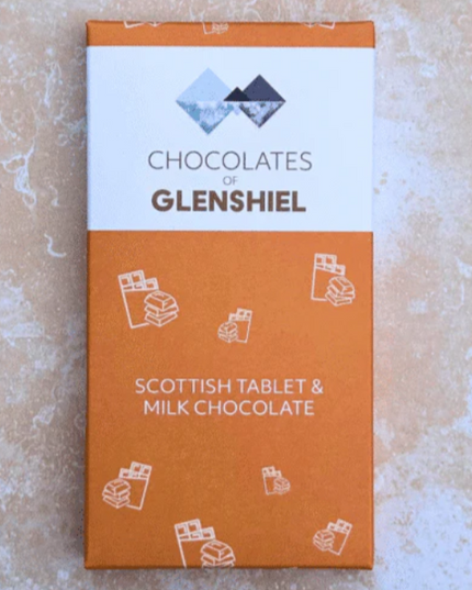 Glenshiel Chocolate 70g Bar Milk Chocolate & Tablet