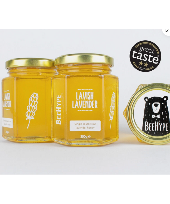 BeeHype Honey - totally hyped about honey.. Lavender