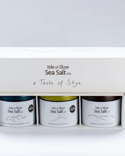 A Taste of Skye - 3 x 120g Scottish Sea Salt Gift Set