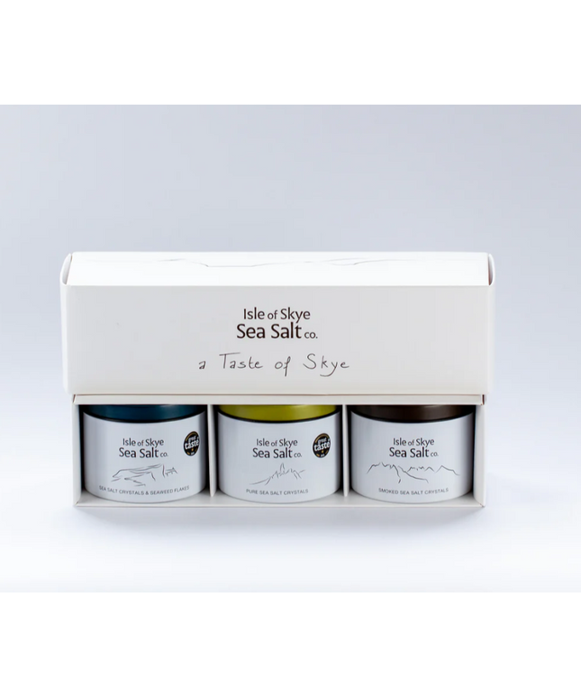 A Taste of Skye - 3 x 120g Scottish Sea Salt Gift Set