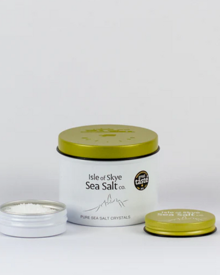 Isle Of Skye Sea Salt Tins 120g Pure Scottish Sea Salt Crystals 120g
