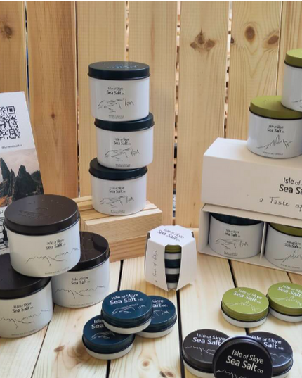 Isle Of Skye Sea Salt Tins 120g