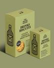 Italian Cheese & Sweet Basil Drinks Biscuits