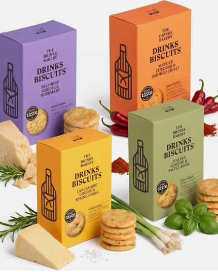 The Drinks Bakery - Gourmet Biscuits 110g Box