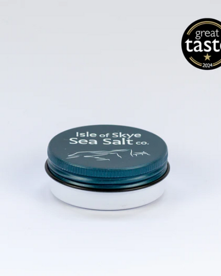 Isle Of Skye Sea Salt - Travel Tins 25g Scottish Sea Salt Crystals & Seaweed Flakes