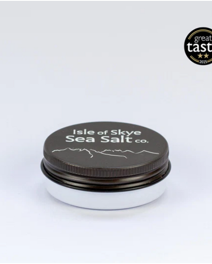 Isle Of Skye Sea Salt - Travel Tins 25g Smoked Scottish Sea Salt Crystals