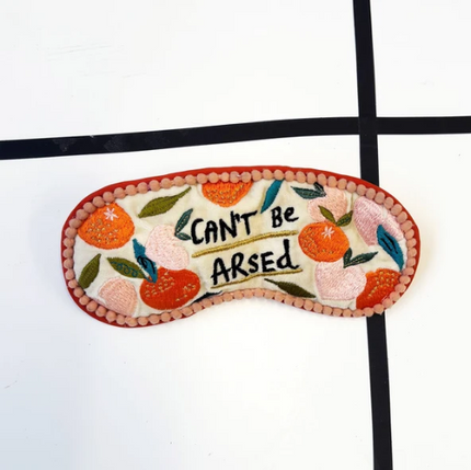 Small Talk 'Can't Be Arsed' Eyemask