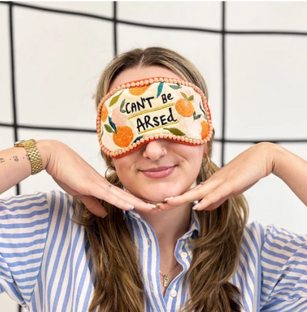 Small Talk 'Can't Be Arsed' Eyemask