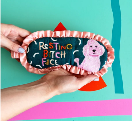 Dog House 'Resting Bitch Face' Eyemask