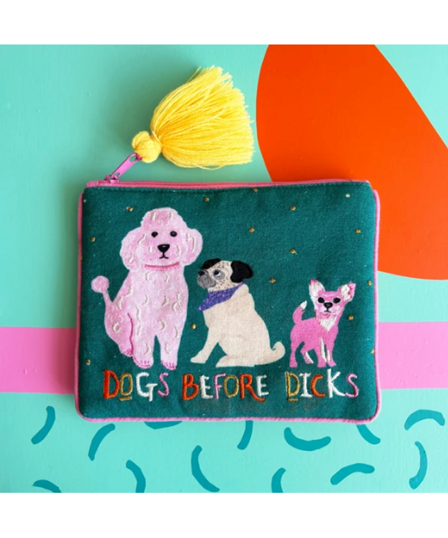 Dog House 'Dogs Before Dicks' Pouch